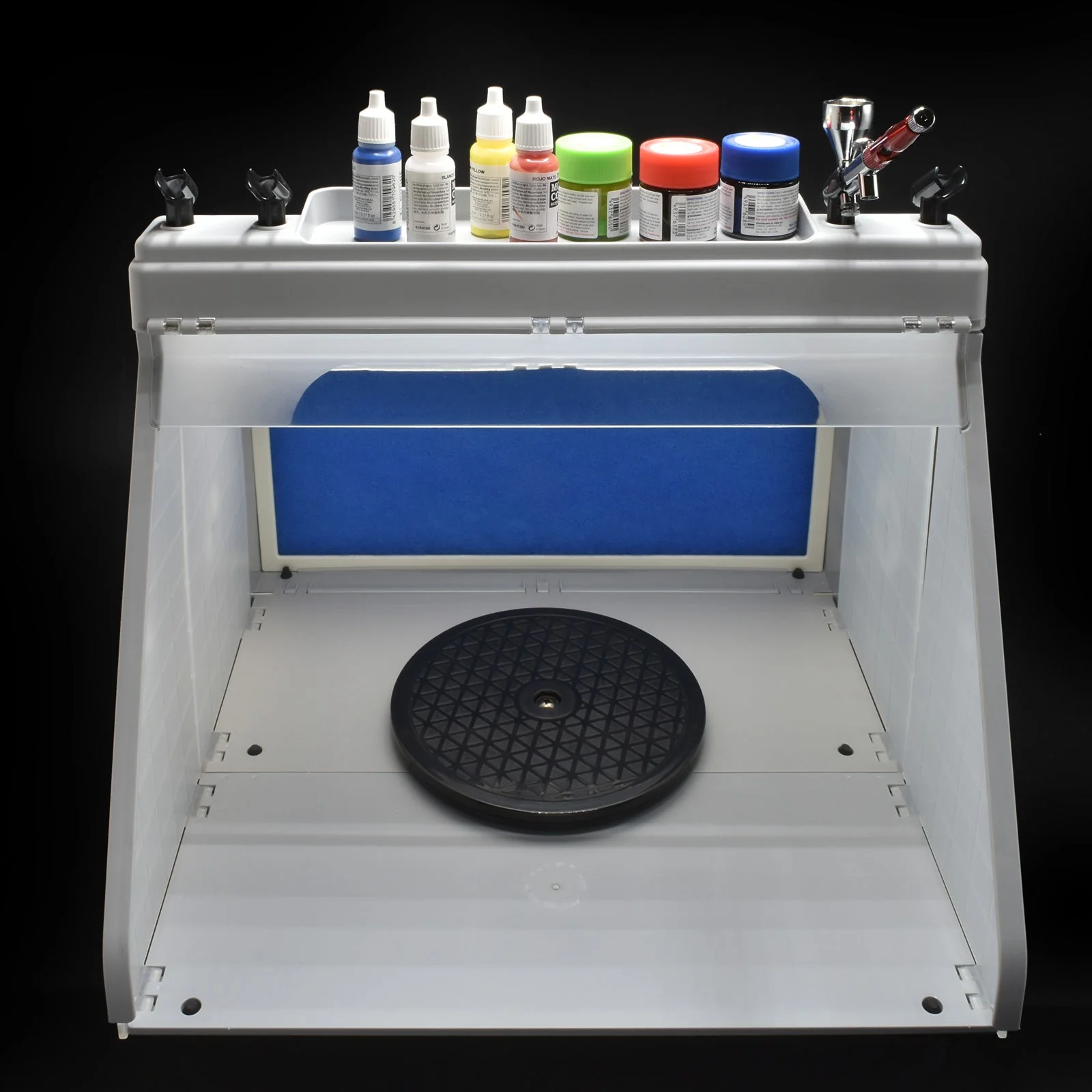 Airbrush Holder & Tray Attachment for the Micro-Mark Fold Up Spray Booth - Image 5