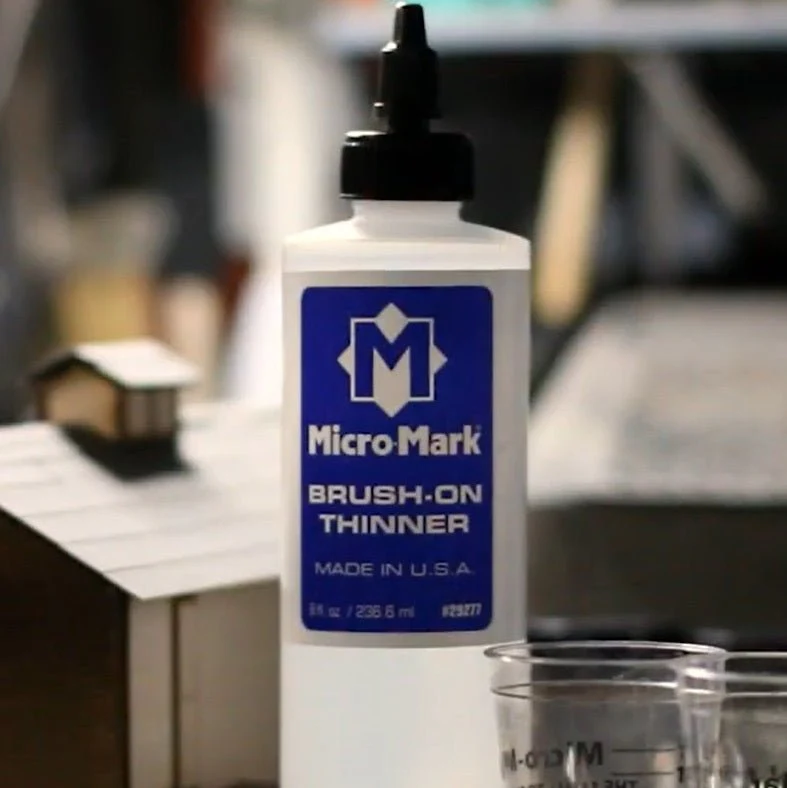 Micro-Mark Brush-on Thinner, 8 oz - Image 3