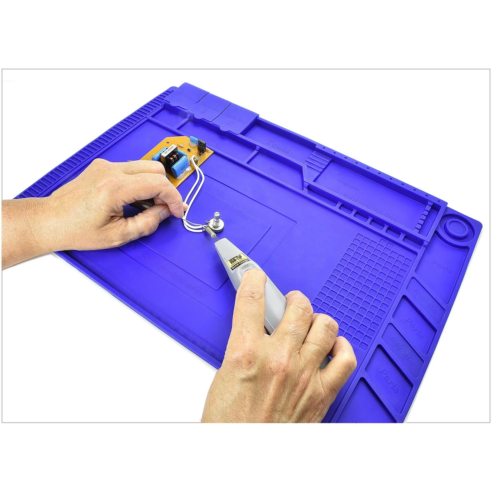 Micro-Mark Magnetic Silicone Work Mat - Image 3